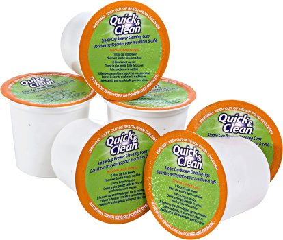 6-Pack Quick & Clean Cleaning Cups for Keurig Machines