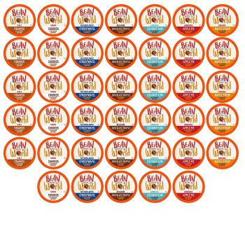 40-Count Bean Around The World Flavored Coffee K Cup