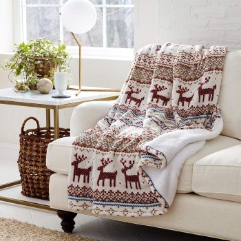 Eddie Bauer Smart Heated Electric Throw Blanket 50×60-in