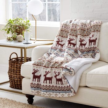 Eddie Bauer Smart Heated Electric Throw Blanket 50×60-in