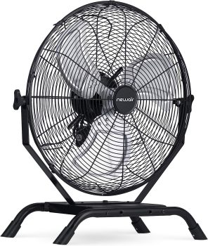 NewAir 20-inch 2-in-1 High Velocity Floor or Wall Mounted Fan