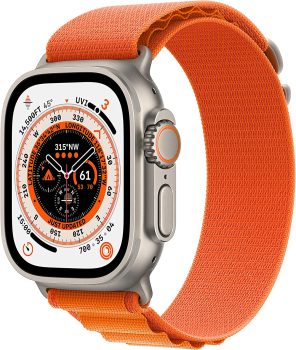 Apple Watch Ultra GPS + Cellular 49mm Smart Watch w/Rugged Titanium Case
