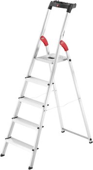 Hailo L60 Aluminum Folding Stepladder