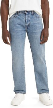 Levis Mens 505 Regular Fit Jeans