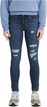 Levis Womens 711 Skinny Jeans
