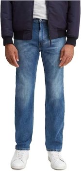 Levi’s Mens 505 Regular Fit Jeans