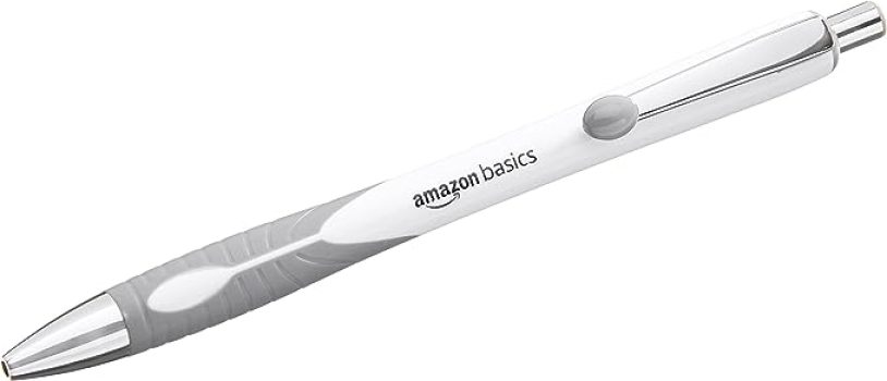 12-Pack Amazon Basics Retractable Ballpoint Pens