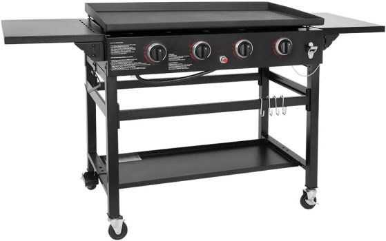 Amazon Basics Outdoor 4 Burner Gas Griddle GB4000