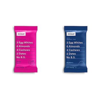 24-Pack RXBAR Mixed Berry Protein Bar w/Blueberry Protein Bar