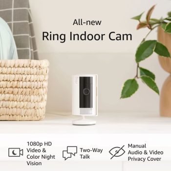 Ring Indoor Cam 2nd Gen w/1080p HD Video & Color Night Vision