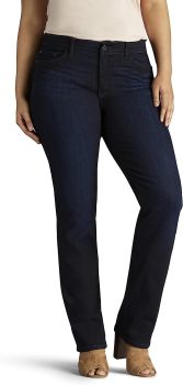 Lee Women’s Ultra Lux Comfort w/Flex Motion Straight Leg Jean