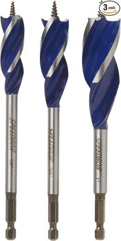IRWIN Drill Bit Set for Wood, 3-Piece 3041003