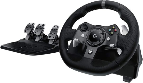 Logitech G920 Driving Force Racing Wheel and Floor Pedals