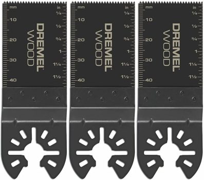 Dremel MM480B 3-Pack Wood & Drywall Oscillating Tool Blades