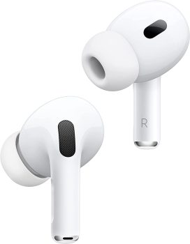 Apple AirPods Pro 2nd Generation Wireless Earbuds w/MagSafe Charging Case