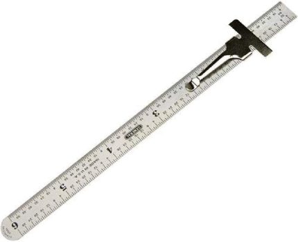 General Tools 300/1 6-in Flex Precision Stainless Steel Ruler
