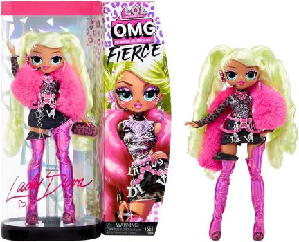 L.O.L. Surprise! OMG Fierce Lady Diva 11.5-inch Fashion Doll