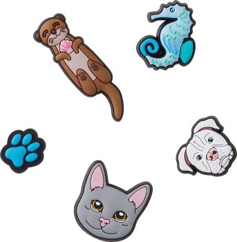5-Pack Crocs Animal Shoe Charms Jibbitz