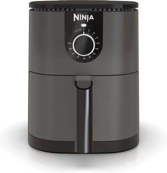 Ninja AF080 Mini Air Fryer 2-Qt with Quick Set Timer