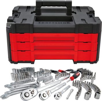 CRAFTSMAN 230-Piece Standard and Metric Mechanics Tool Set