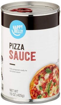 Amazon Brand Happy Belly Pizza Sauce 15-Ounce