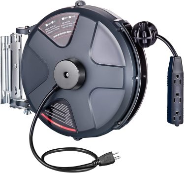 Vevor 50-Foot Retractable Extension Cord Reel