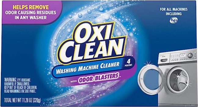 4-Ct OxiClean Washing Machine Cleaner w/Odor Blasters