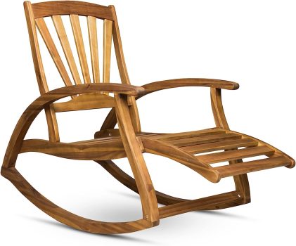 Christopher Knight Home Alva Outdoor Acacia Wood Rocking Chair