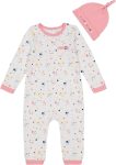 Lucky Brand Baby Girls 2 Pieces Coverall Set