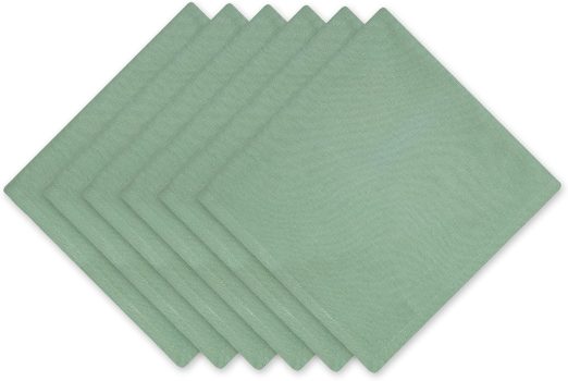 6-Piece DII Solid Napkin Set Collection, 20-in x 20-in