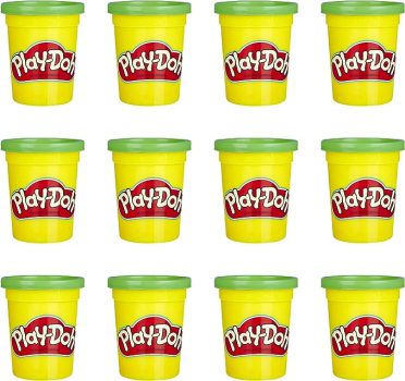 12-Pack Play-Doh Green Non-Toxic Modeling Compound 4-Oz Cans