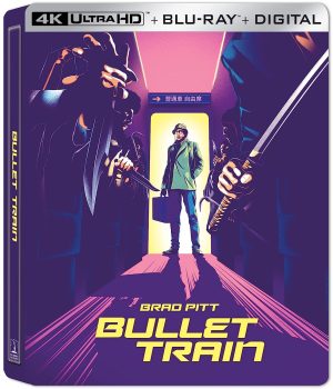 Bullet Train Steelbook 4K UHD + Blu-ray