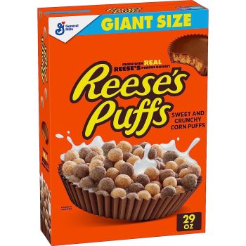 Reeses Puffs Chocolatey Peanut Butter Cereal 29-Oz