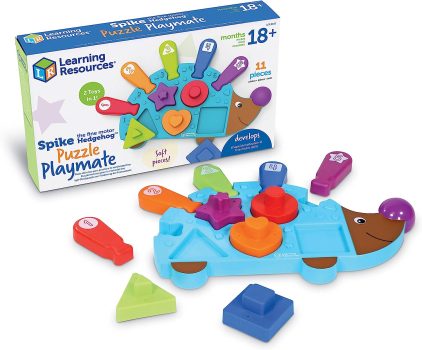 Learning Resources Spike the Fine Motor Hedgehog Puzzle Playmate