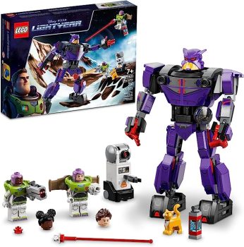 LEGO Disney and Pixars Lightyear Zurg Battle Buildable Robot Toy