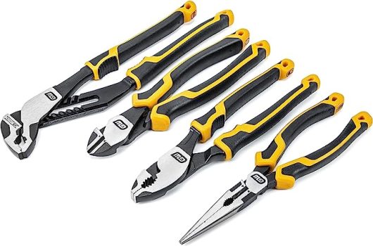 GEARWRENCH 4 Pc. Pitbull Dual Material Mixed Plier Set – 82203C