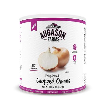 Augason Farms Dehydrated Chopped Onions No. 10 Can, 1 lb 7 oz