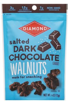 Diamond of California Salted Dark Chocolate Walnuts 4oz