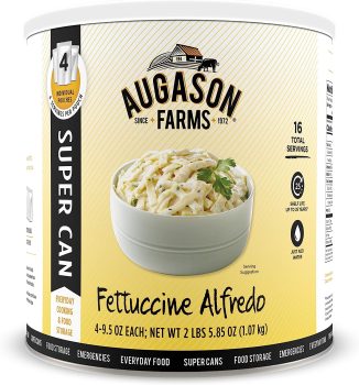Augason Farms Fettuccine Alfredo Super CAN No. 10 Can