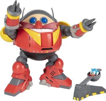 Sonic The Hedgehog Giant Eggman Robot Battle Set w/Catapult