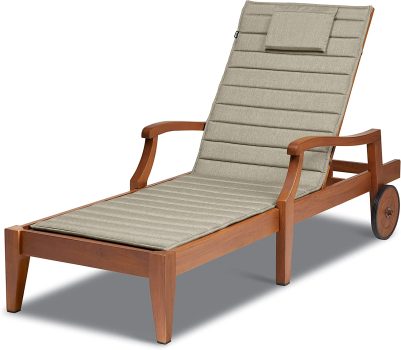 Classic Accessories Storigami 80 x 26 Inch Chaise Lounge Cushion