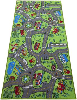 Amy & Delle Road Traffic System Kids Rug Carpet Playmat