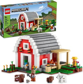 LEGO Minecraft The Red Barn 21187 Building Toy Set 799pc