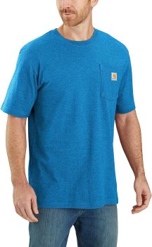 Carhartt Mens Loose Fit Heavyweight Short-sleeve Pocket T-Shirt