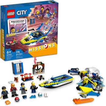 LEGO City Water Police Detective Missions 60355 Building Toy Set