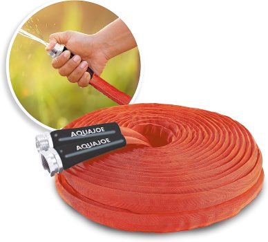 Aqua Joe AJFJH75-34-CTR Kink-Free Contractor Garden Hose 75Ft