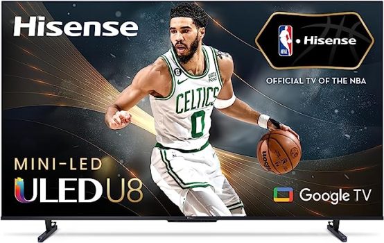 Hisense 55 inch Class U8 Series Mini-LED ULED Google Smart TV