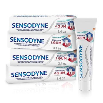 8-Pack Sensodyne Sensitivity & Gum Sensitive Toothpaste 3.4-Oz