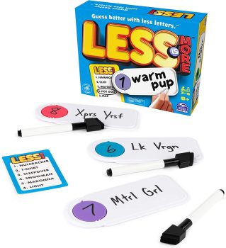 Spin Master Games Less is More Party Board Game