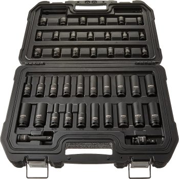 DEWALT Impact Socket Set SAE/MM 3/8-Inch Drive, 42-Piece